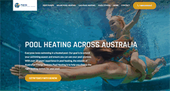 Desktop Screenshot of poolheating.com.au